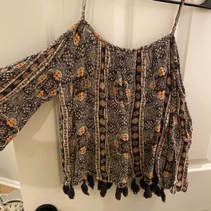 Abercrombie off the shoulder blouse